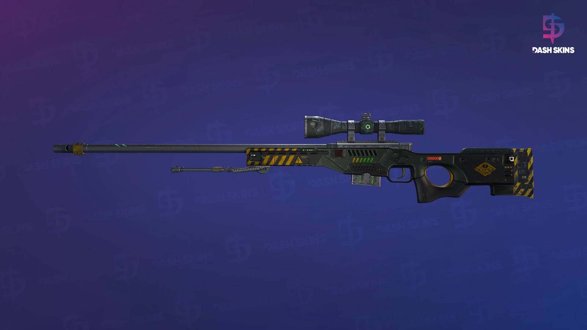 StatTrak™ AWP | Phobos (Well-Worn) Screenshot Playside