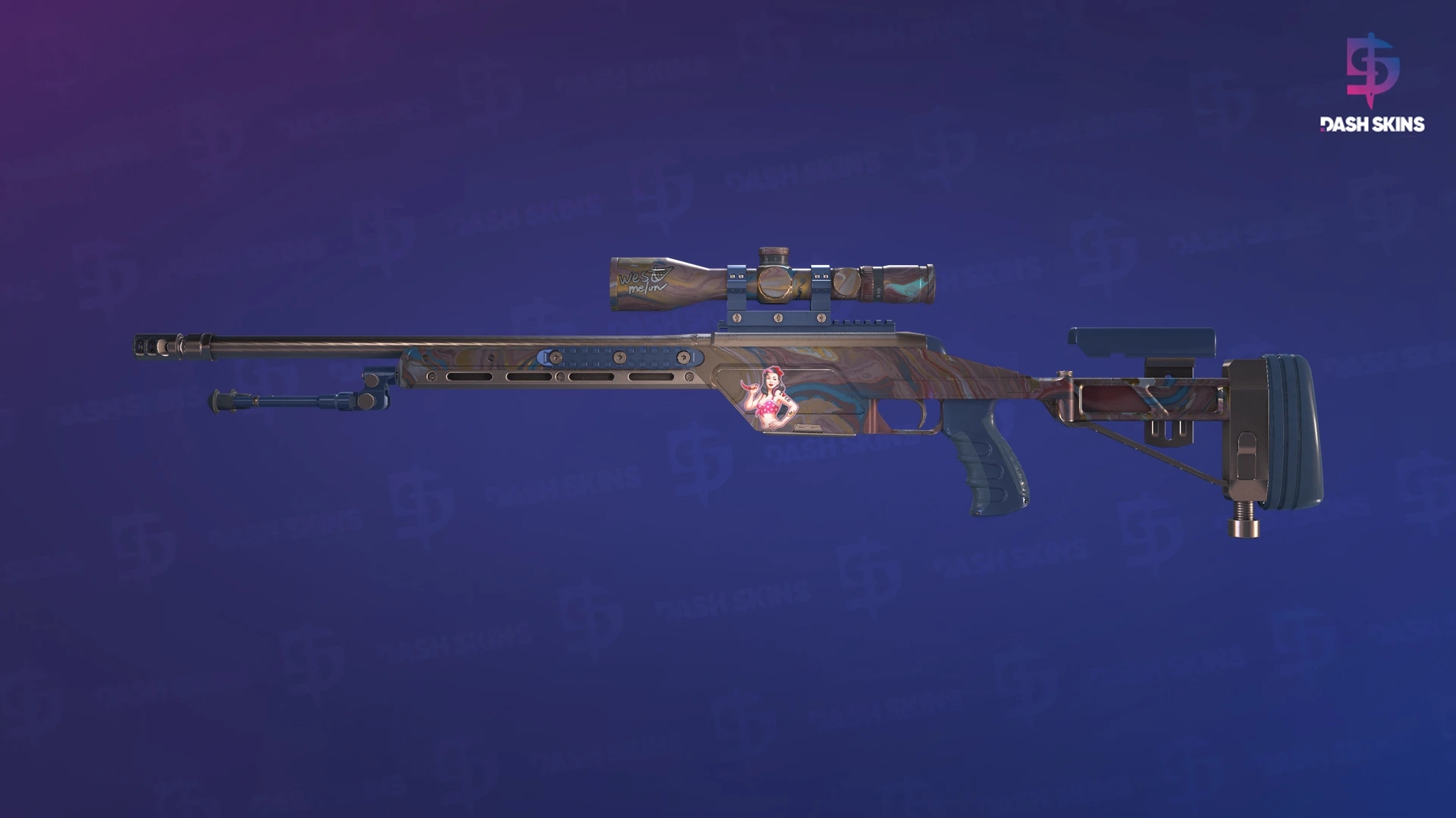SSG 08 | Blush Pour (Minimal Wear) Screenshot Playside