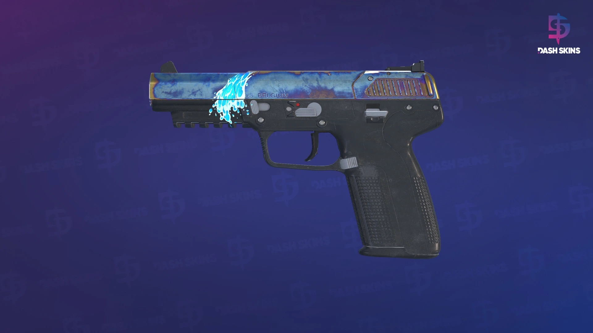 Five-SeveN | Heat Treated (Field-Tested) Screenshot Playside
