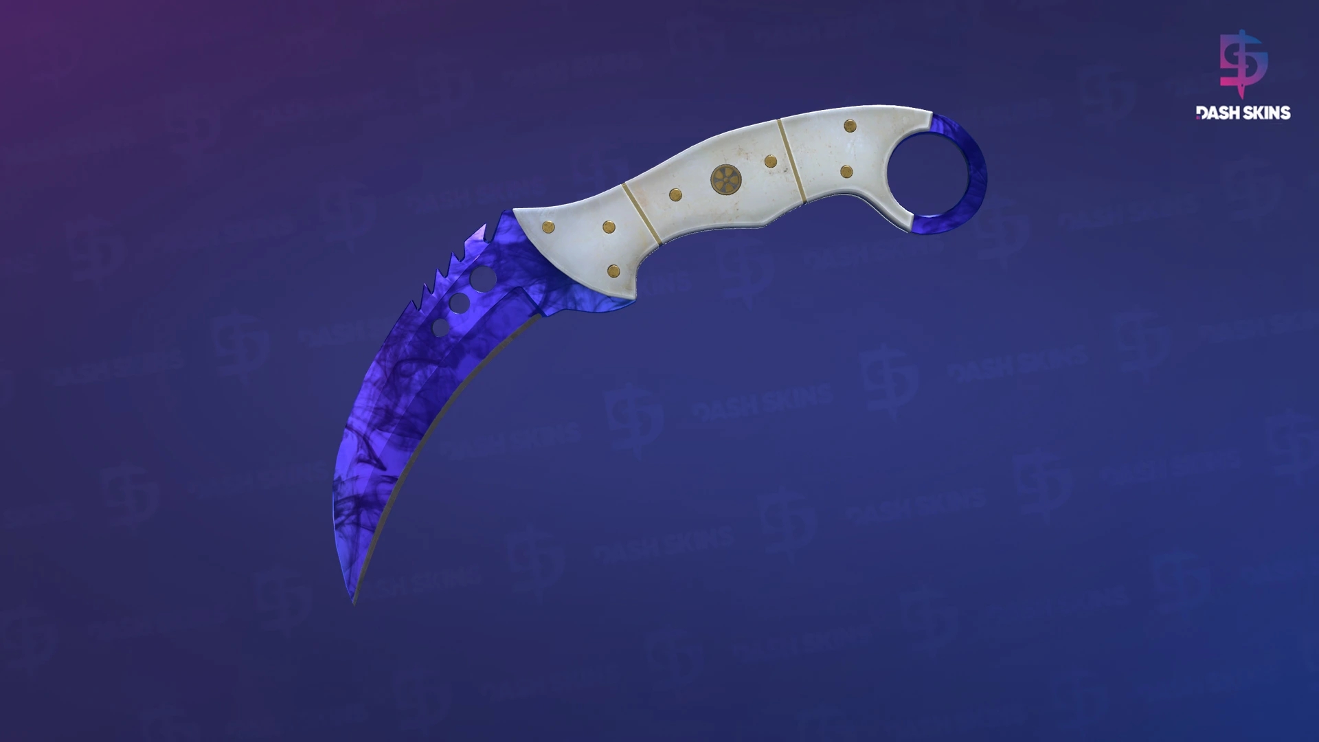 ★ Talon Knife | Doppler (Factory New) - Sapphire Screenshot Playside
