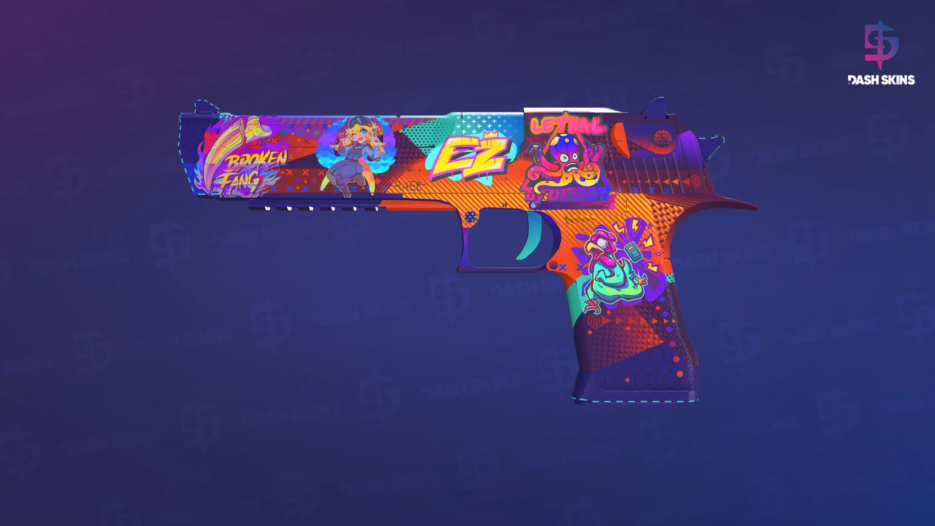 Desert Eagle | Ocean Drive (Field-Tested) Screenshot Playside
