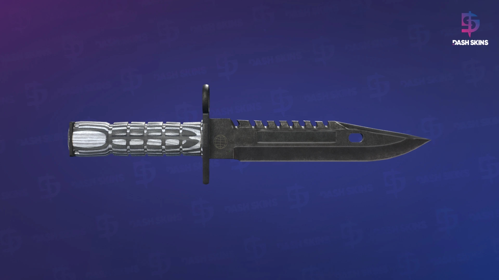 ★ M9 Bayonet | Black Laminate (Well-Worn) Screenshot Playside