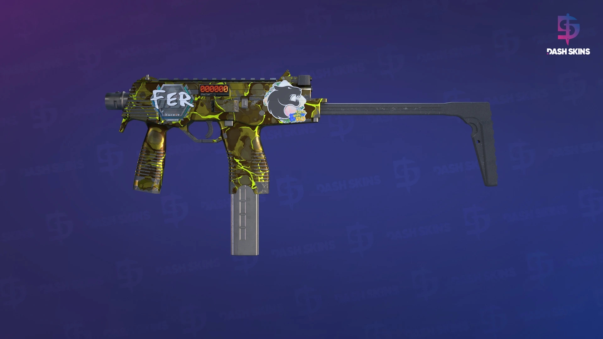 StatTrak™ MP9 | Bioleak (Field-Tested) Screenshot Playside