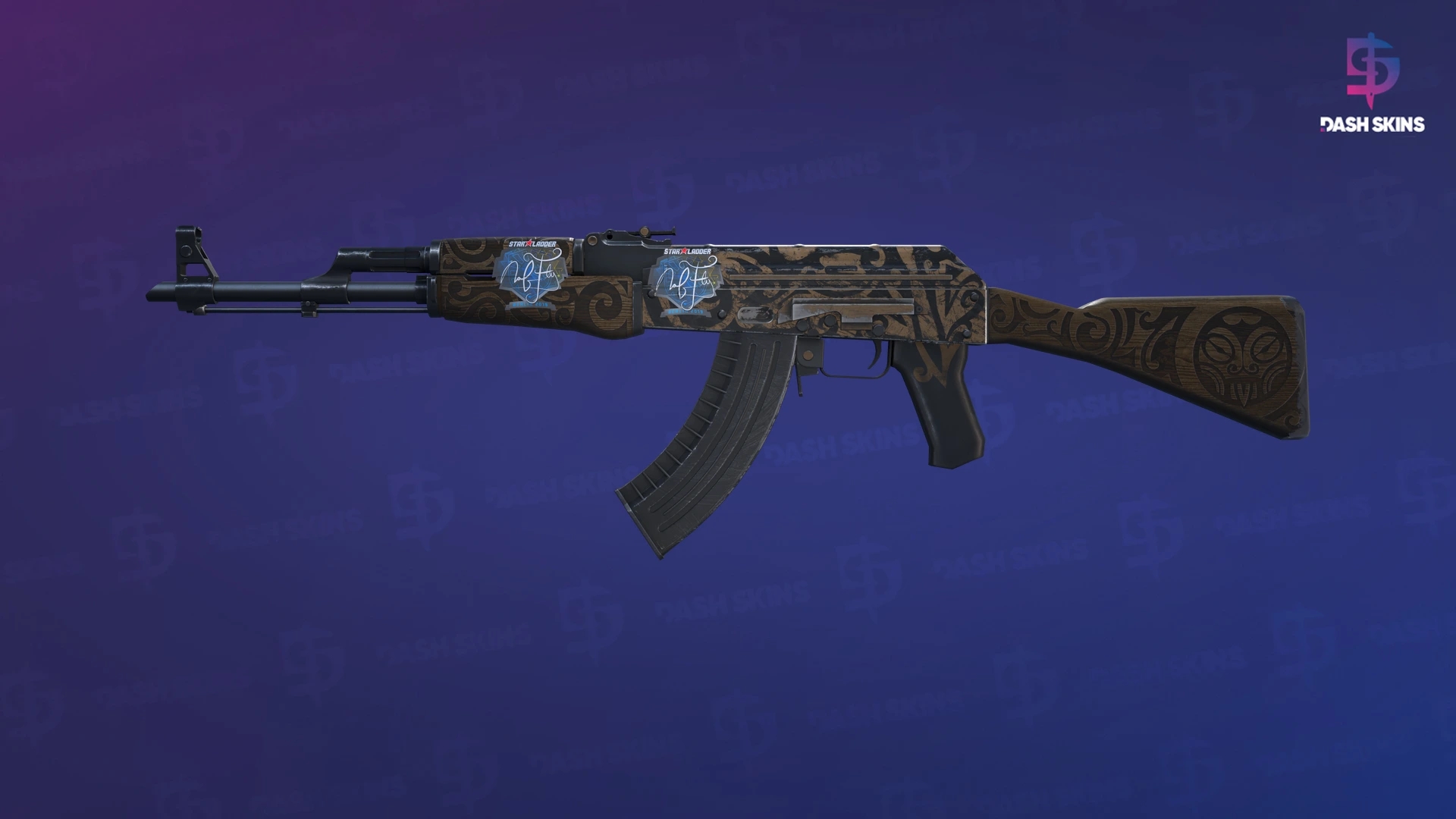 AK-47 | Uncharted (Field-Tested) Screenshot Playside