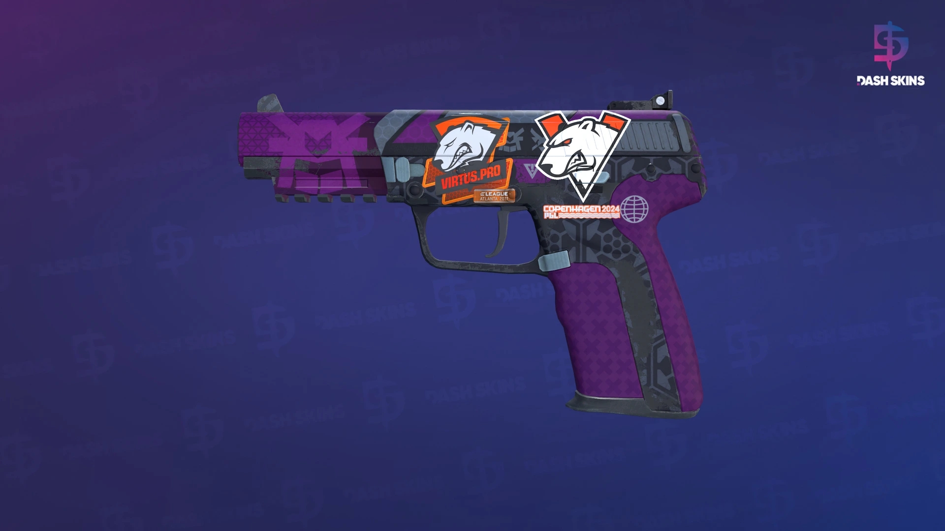 Five-SeveN | Violent Daimyo (Field-Tested) Screenshot Playside