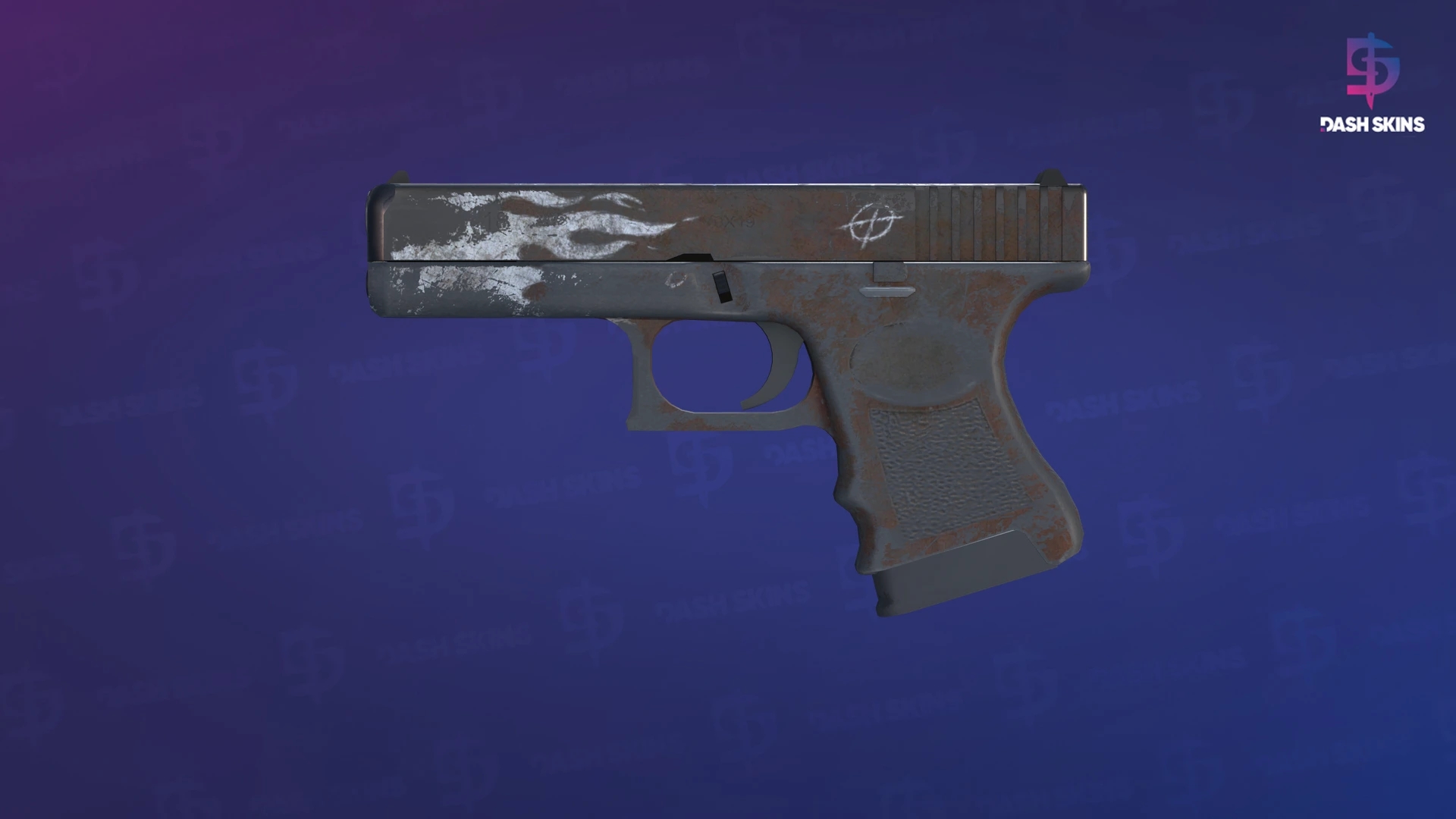 Glock-18 | Oxide Blaze (Battle-Scarred) Screenshot Playside
