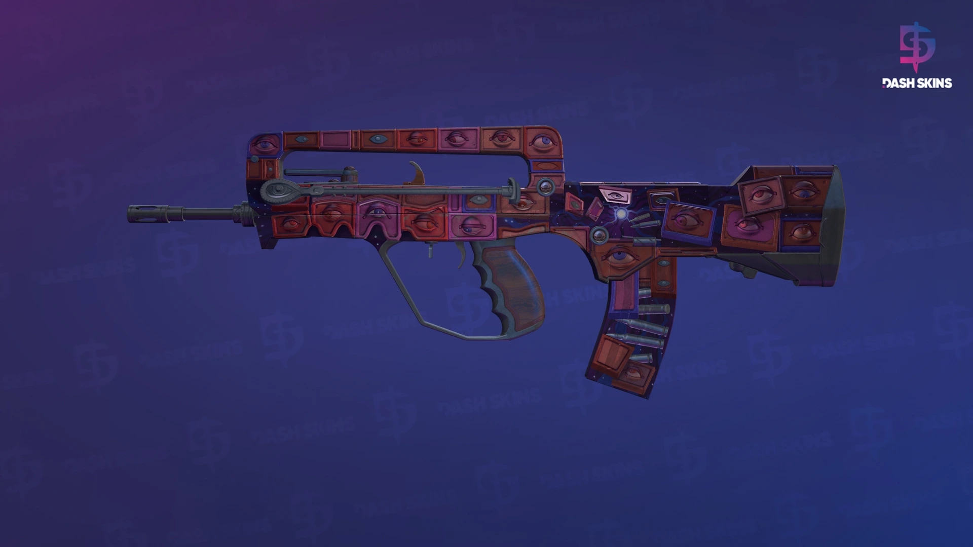 FAMAS | Rapid Eye Movement (Well-Worn) Screenshot Playside