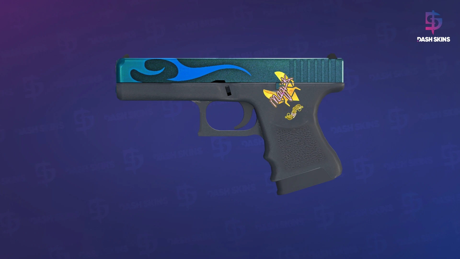 Glock-18 | Bunsen Burner (Field-Tested) Screenshot Playside