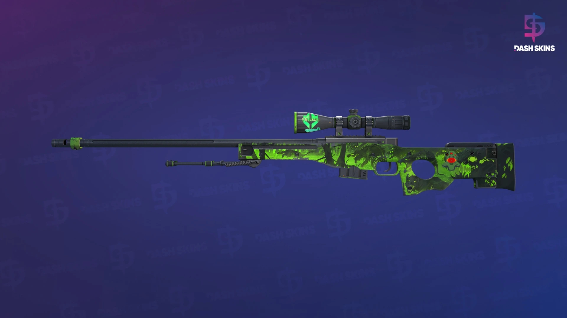 AWP | Containment Breach (Well-Worn) Screenshot Playside