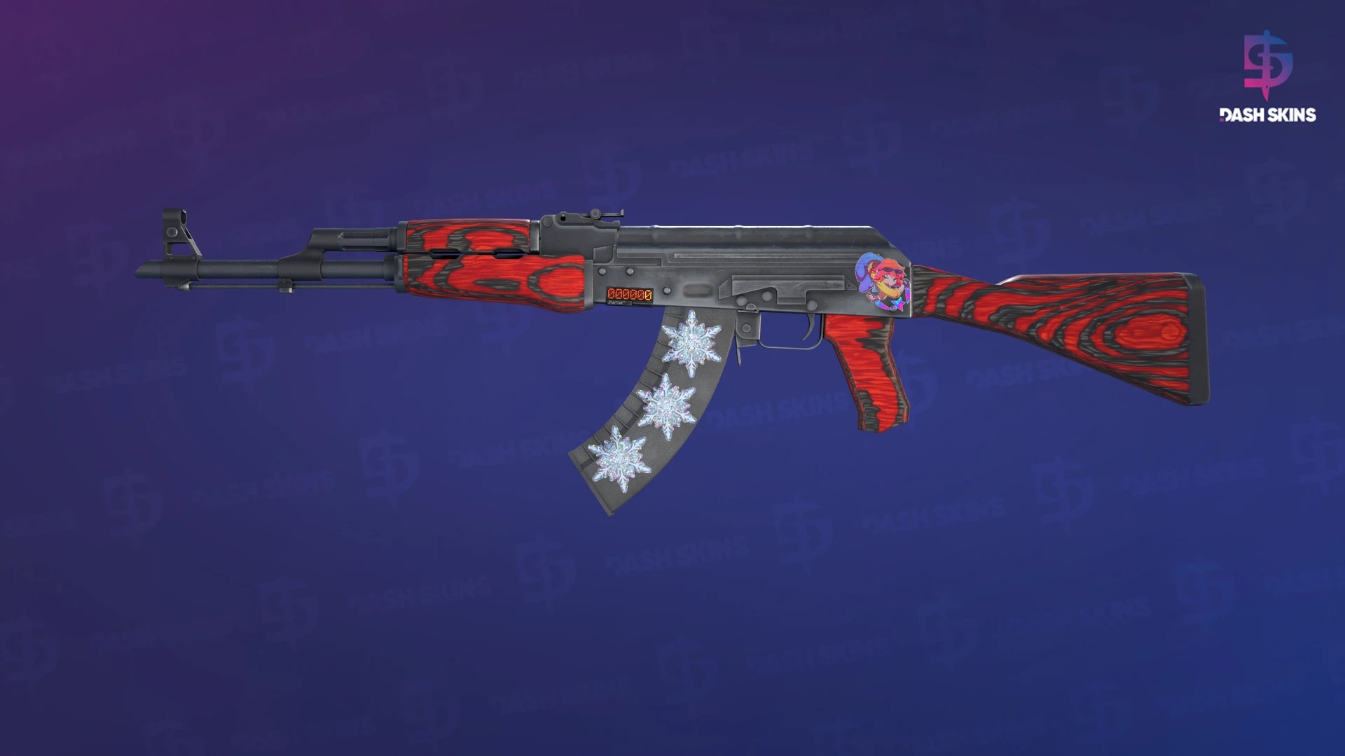 StatTrak™ AK-47 | Red Laminate (Minimal Wear) Screenshot Playside