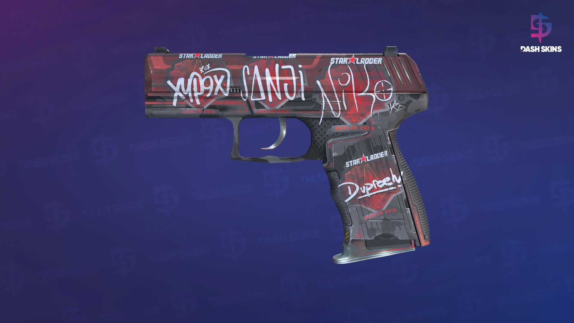 P2000 | Urban Hazard (Minimal Wear) Screenshot Playside