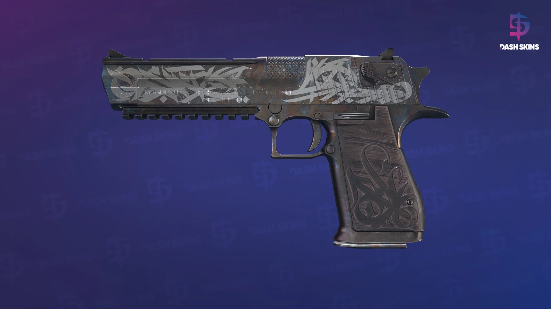 Desert Eagle | Calligraffiti (Minimal Wear) Screenshot Playside