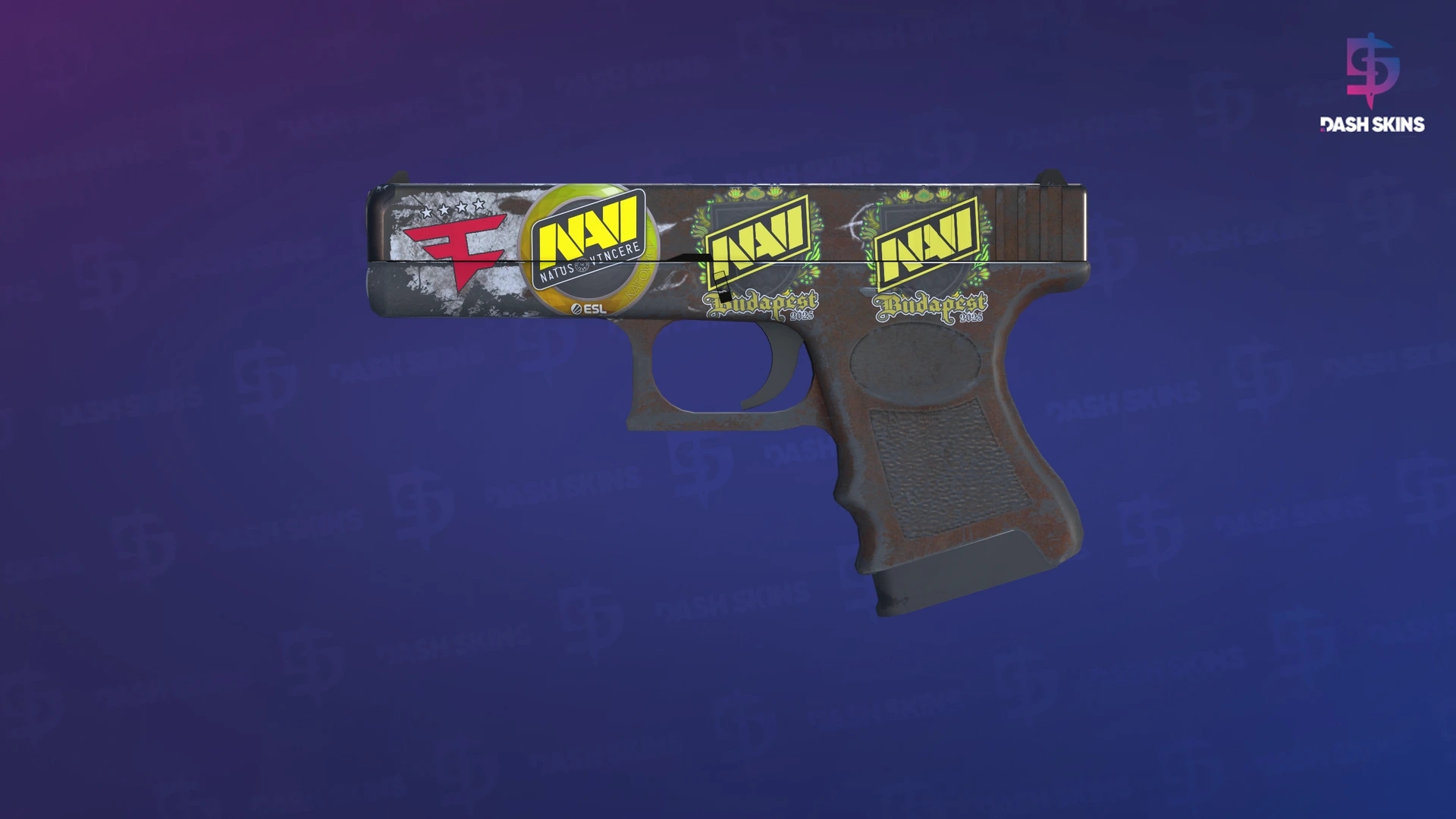 Glock-18 | Oxide Blaze (Battle-Scarred) Screenshot Playside