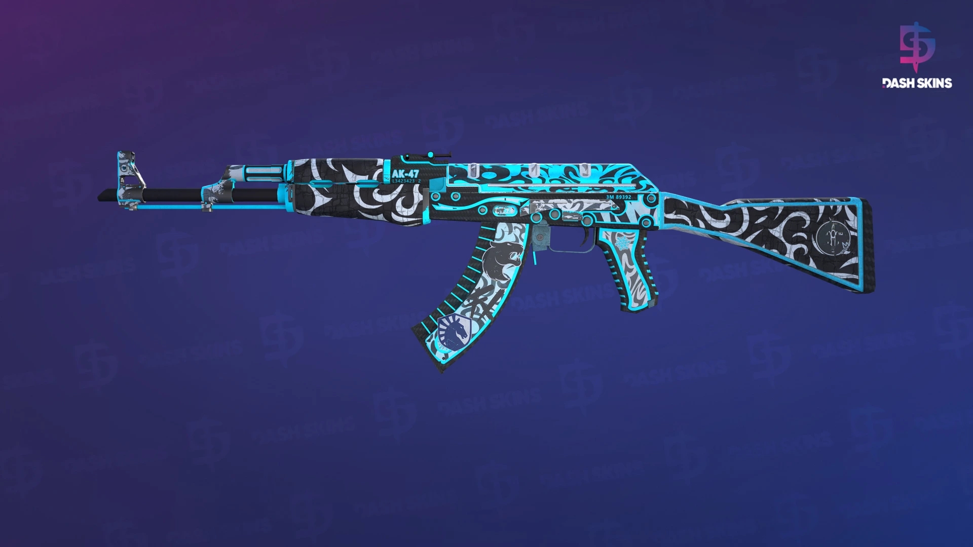 AK-47 | Frontside Misty (Field-Tested) Screenshot Playside