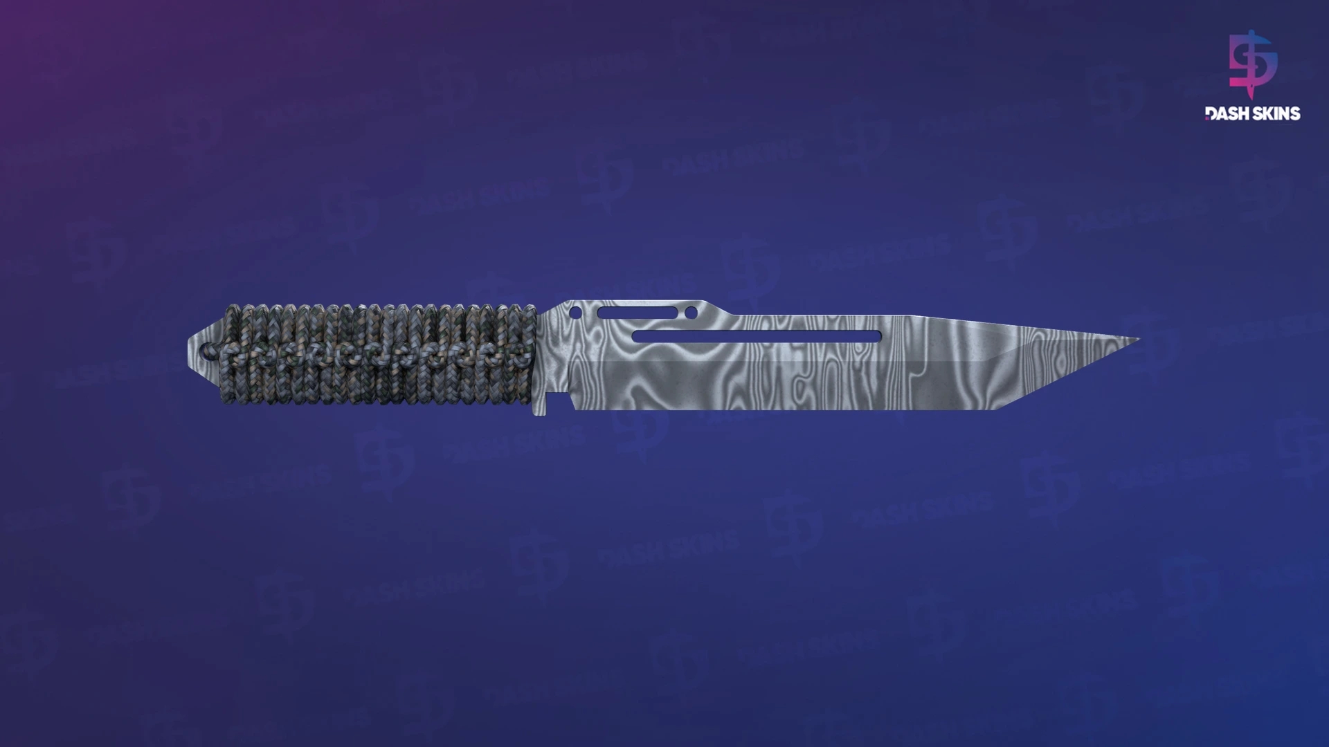 ★ Paracord Knife | Damascus Steel (Field-Tested) Screenshot Playside