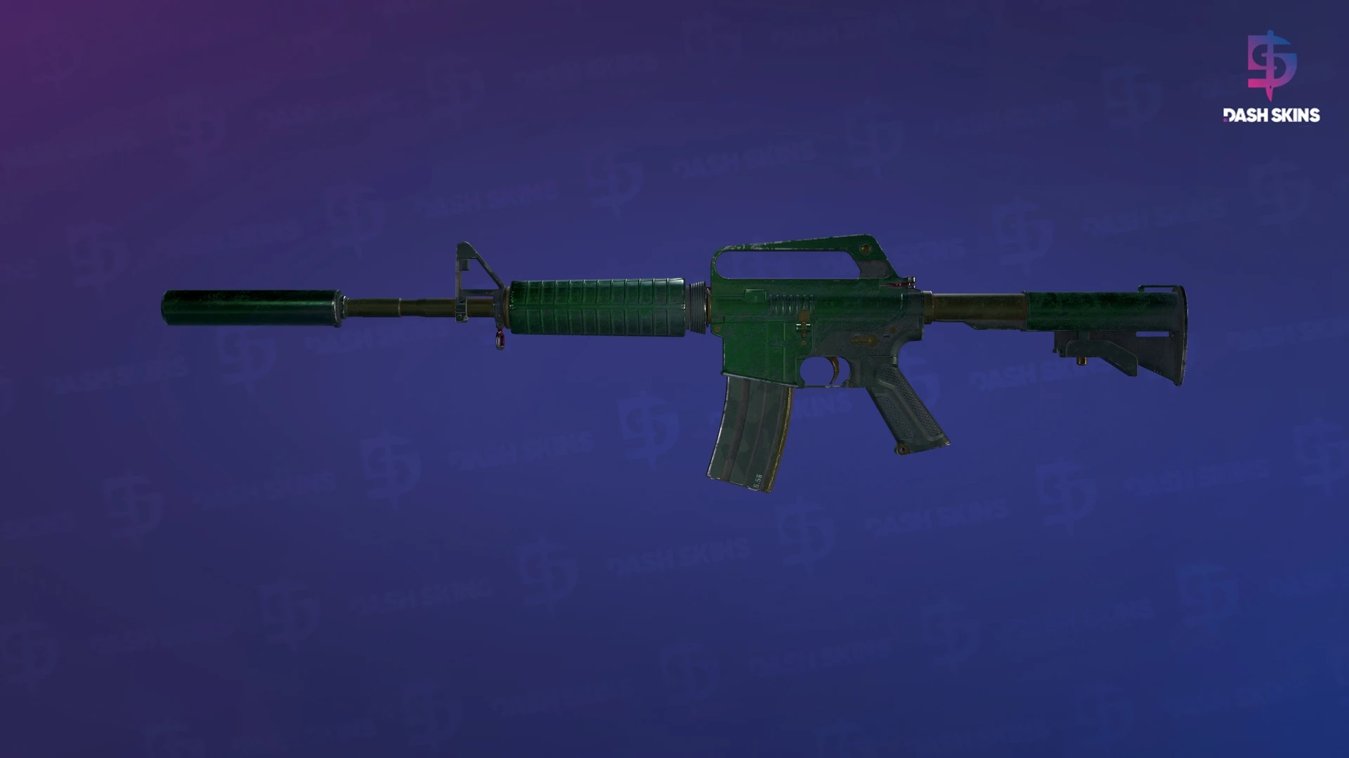 M4A1-S | Electrum (Battle-Scarred) Screenshot Playside