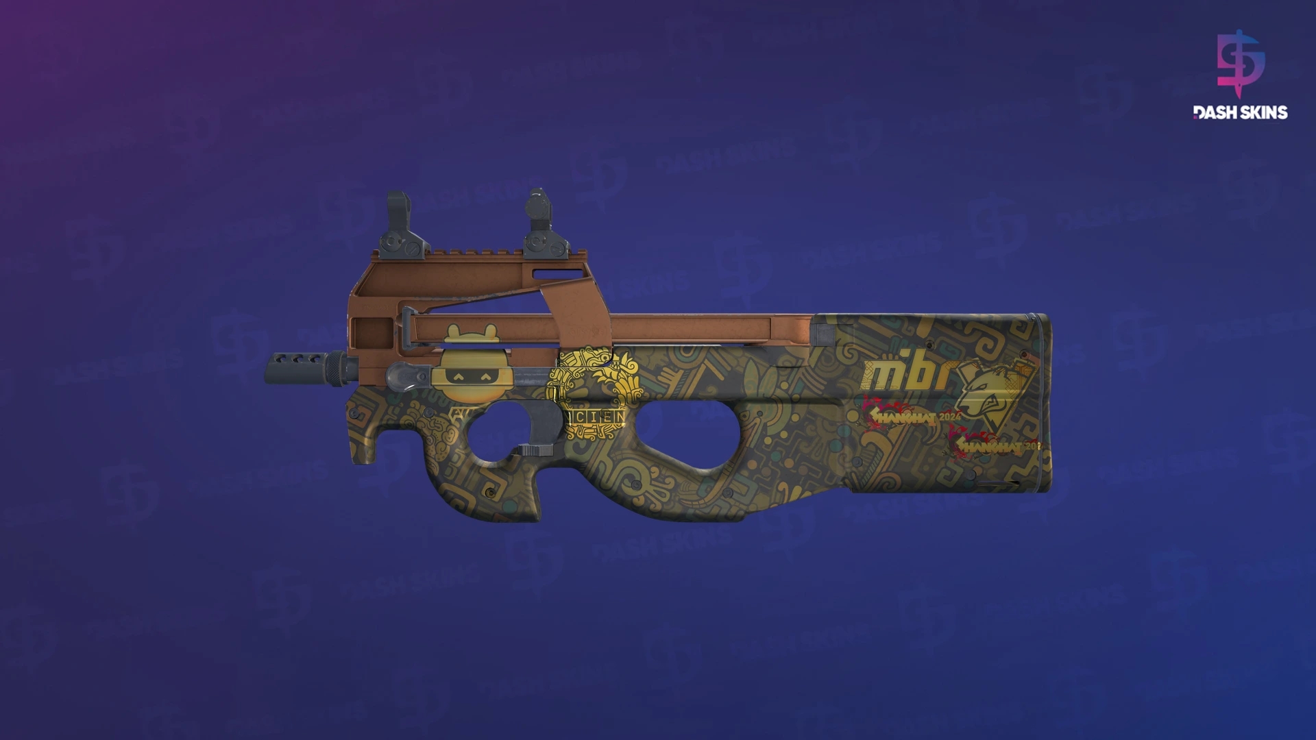 Souvenir P90 | Ancient Earth (Factory New) Screenshot Playside