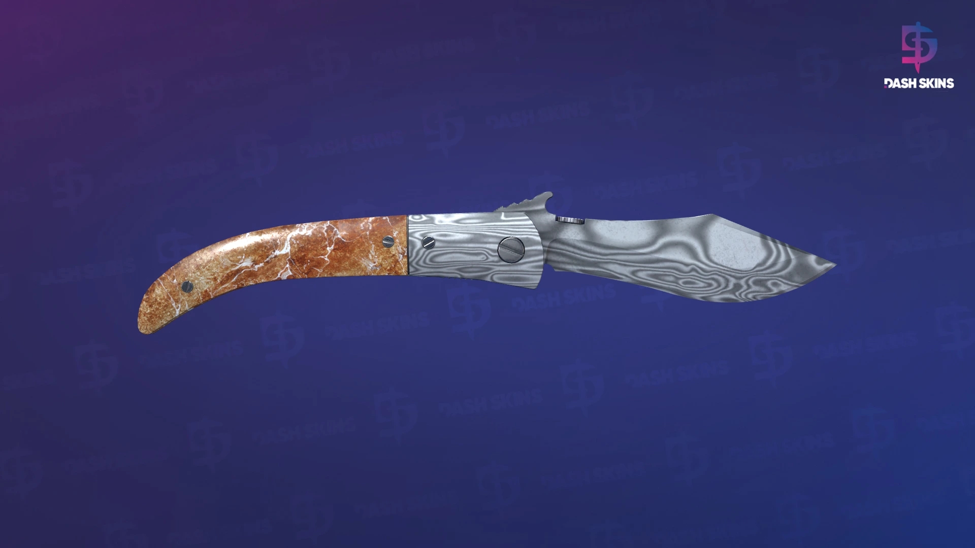 ★ Navaja Knife | Damascus Steel (Minimal Wear) Screenshot Playside