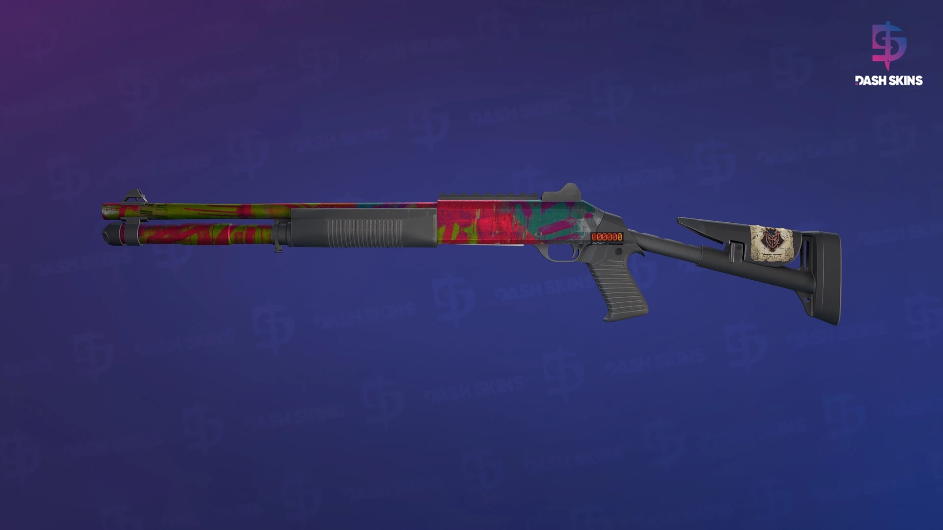 StatTrak™ XM1014 | XOXO (Battle-Scarred) Screenshot Playside
