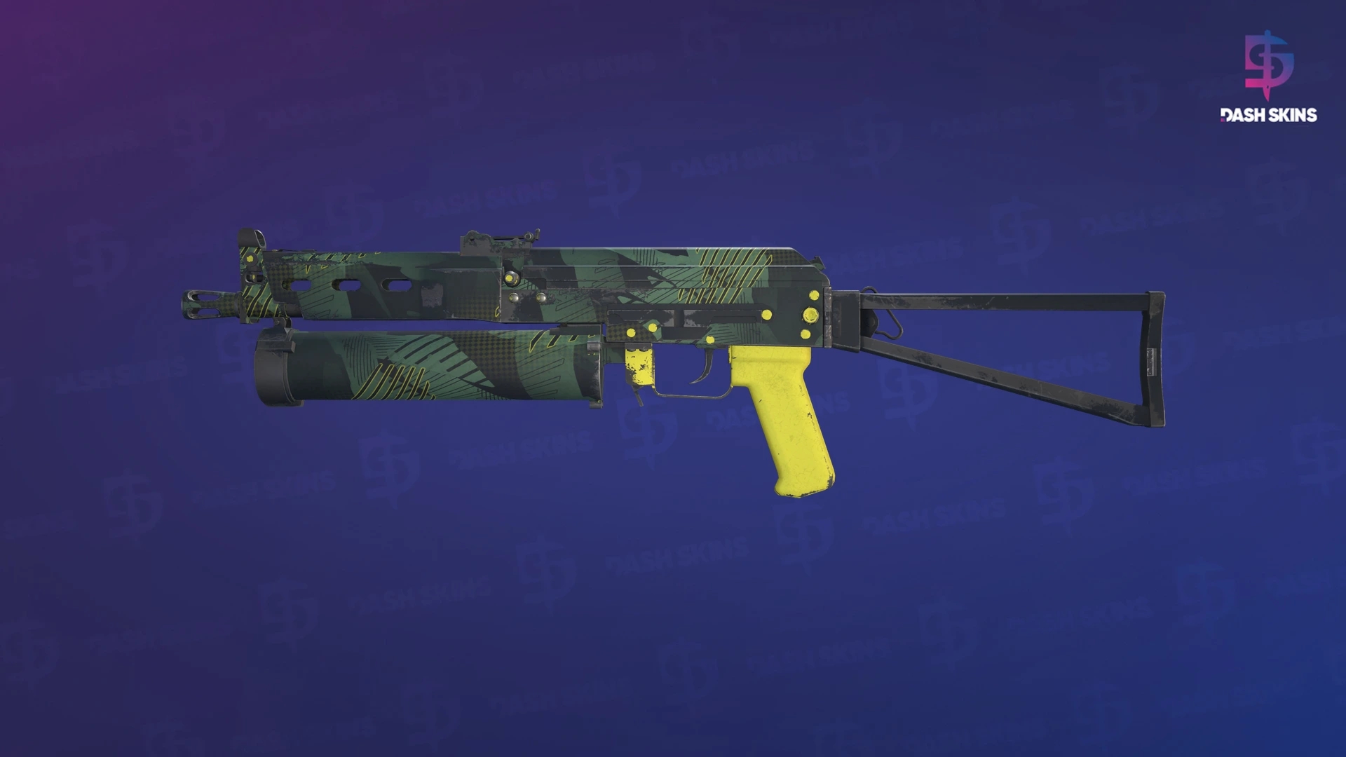 PP-Bizon | Jungle Slipstream (Field-Tested) Screenshot Playside