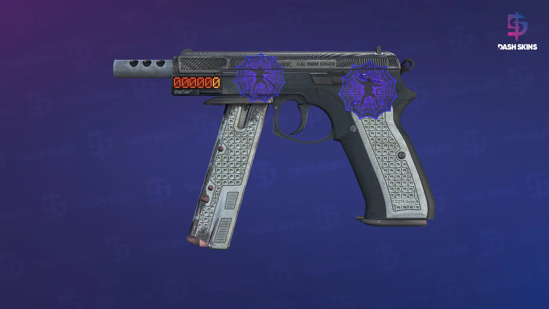 StatTrak™ CZ75-Auto | Imprint (Battle-Scarred) Screenshot Playside