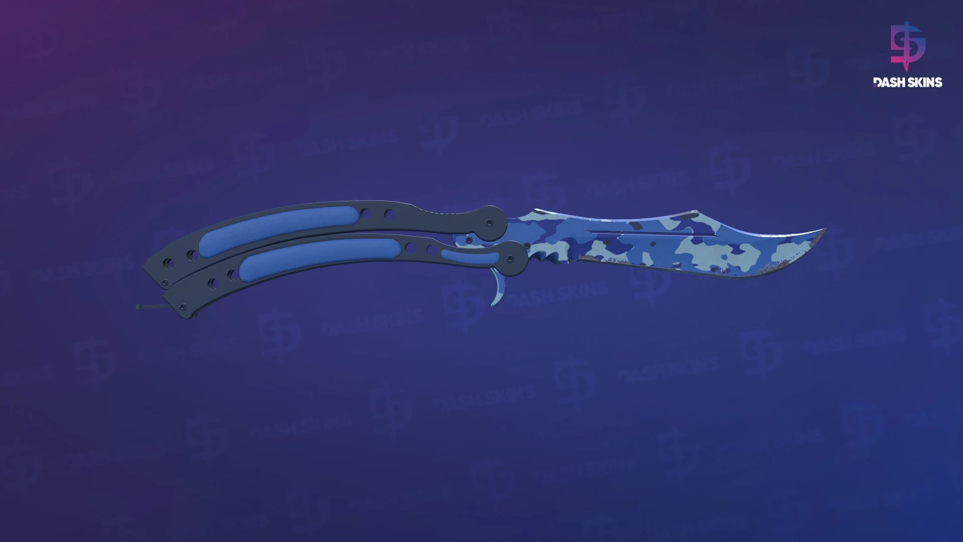 ★ Butterfly Knife | Bright Water (Field-Tested) Screenshot Playside