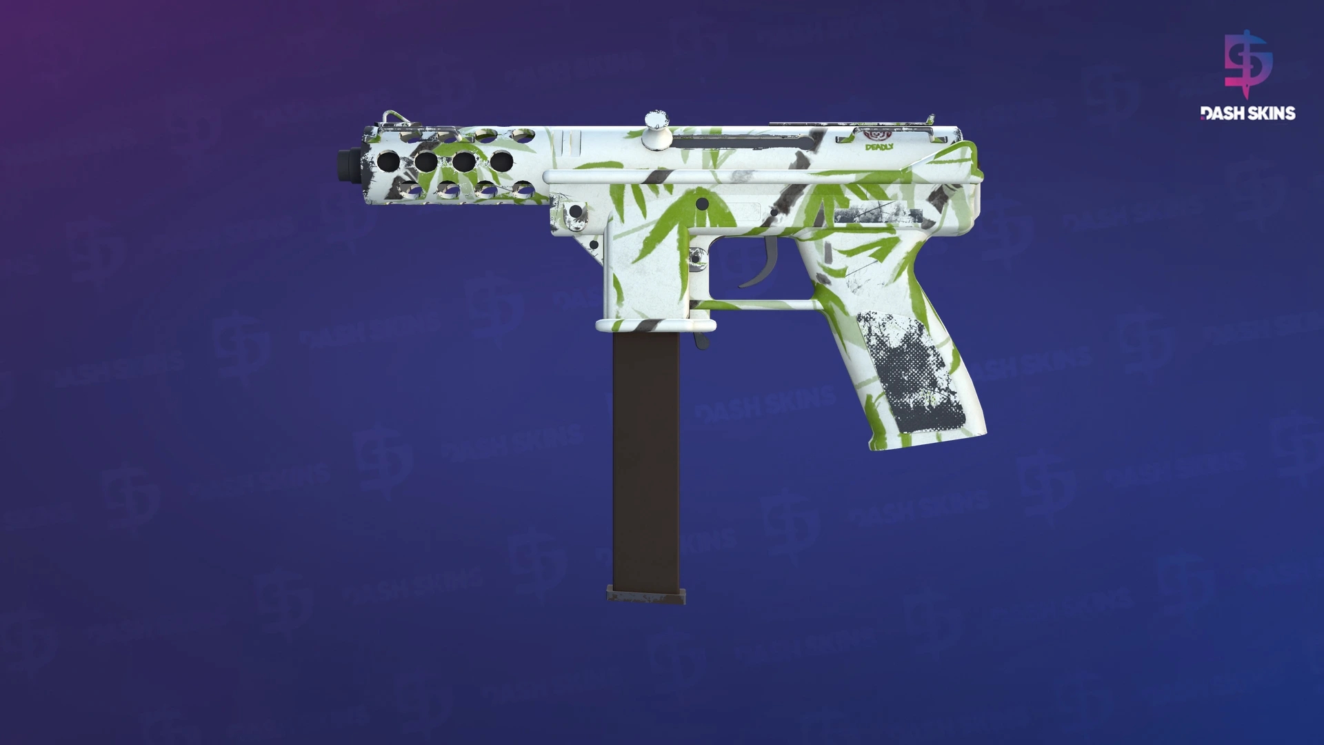 Tec-9 | Bamboo Forest (Minimal Wear) Screenshot Playside