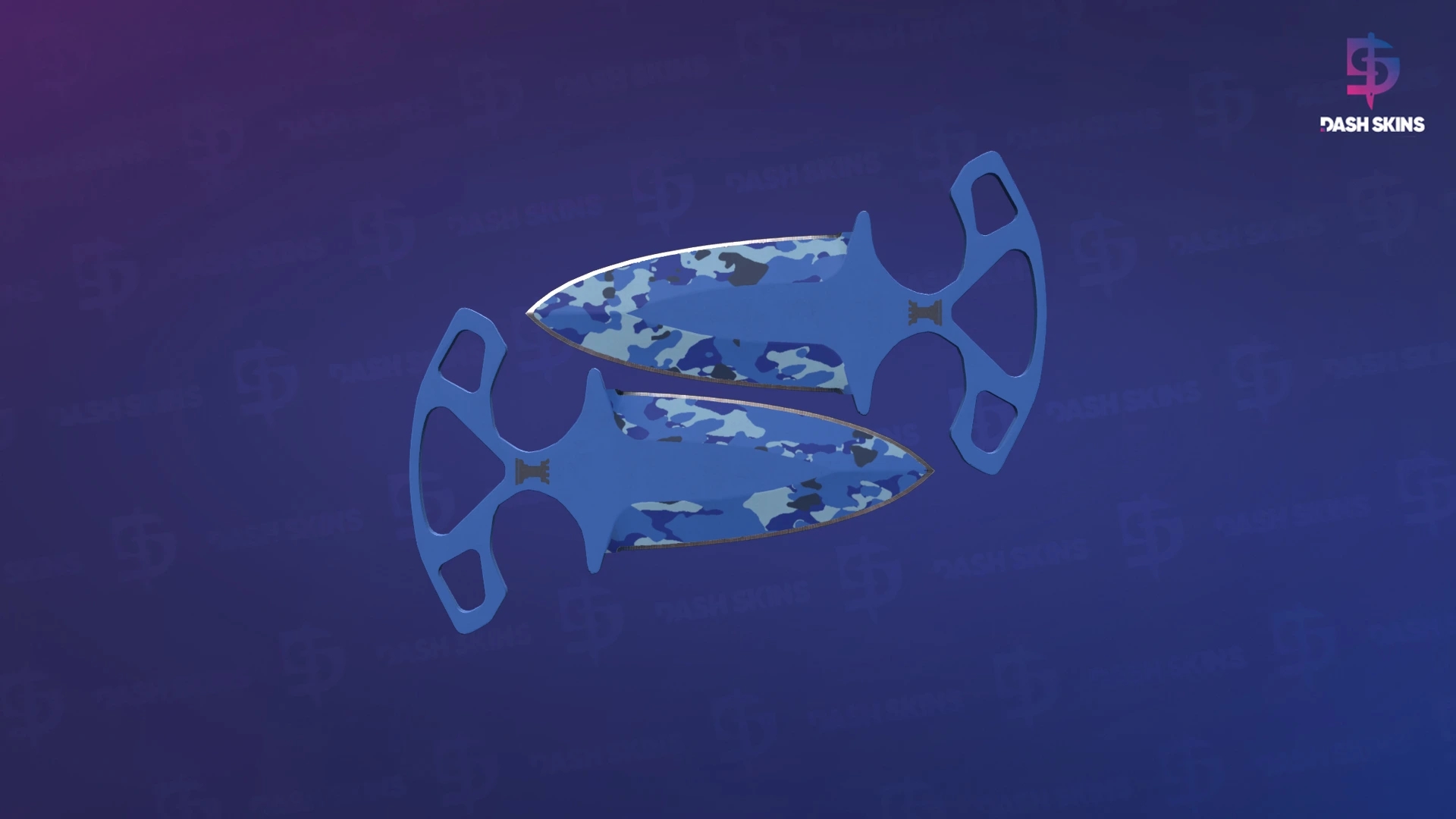 ★ Shadow Daggers | Bright Water (Factory New) Screenshot Playside