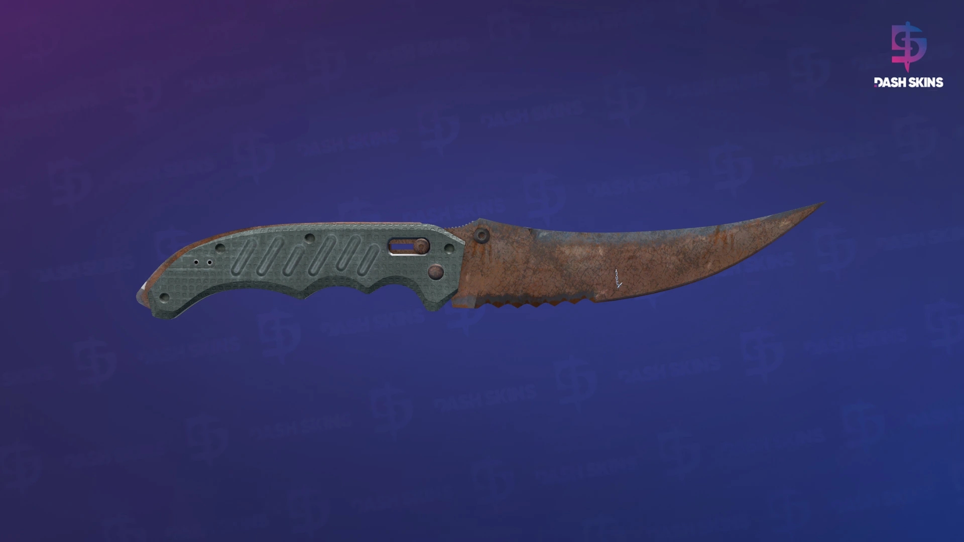 ★ StatTrak™ Flip Knife | Rust Coat (Battle-Scarred) Screenshot Playside