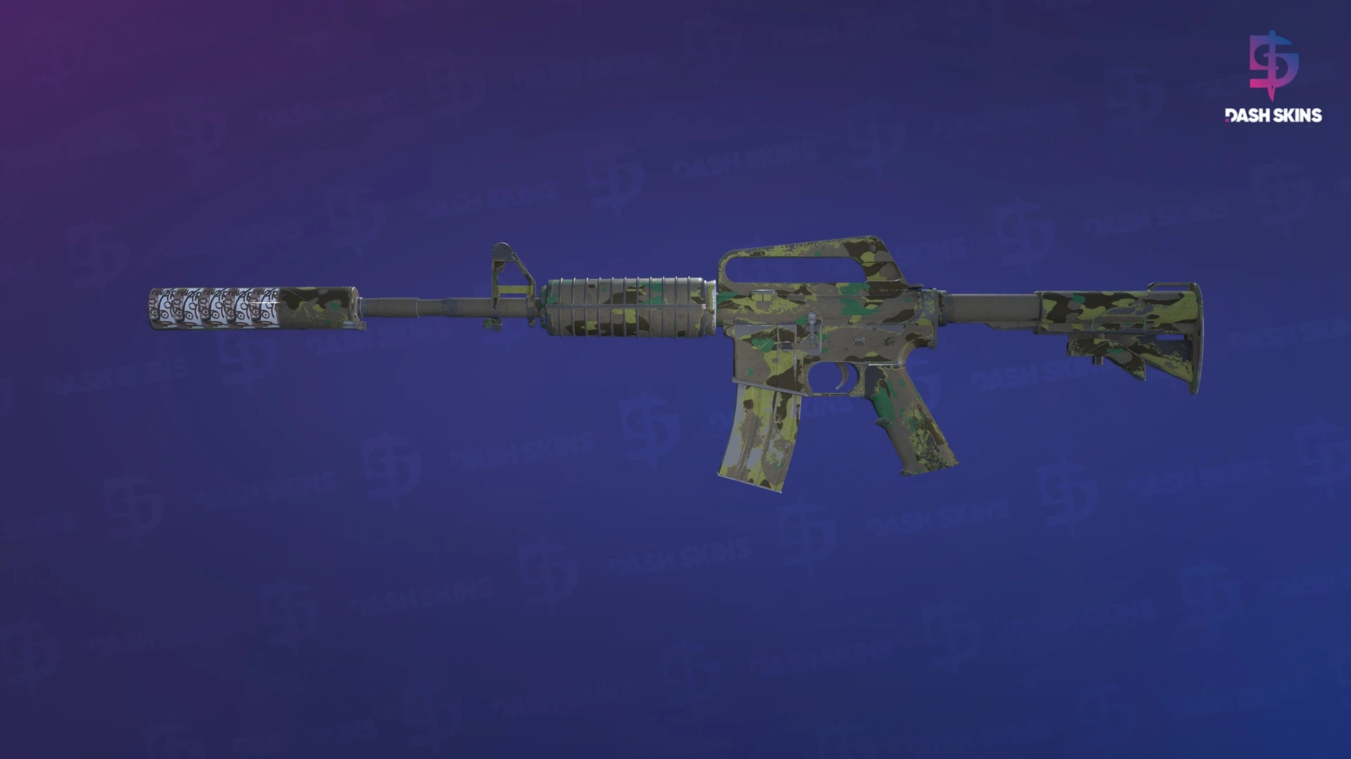 Souvenir M4A1-S | Boreal Forest (Well-Worn) Screenshot Playside