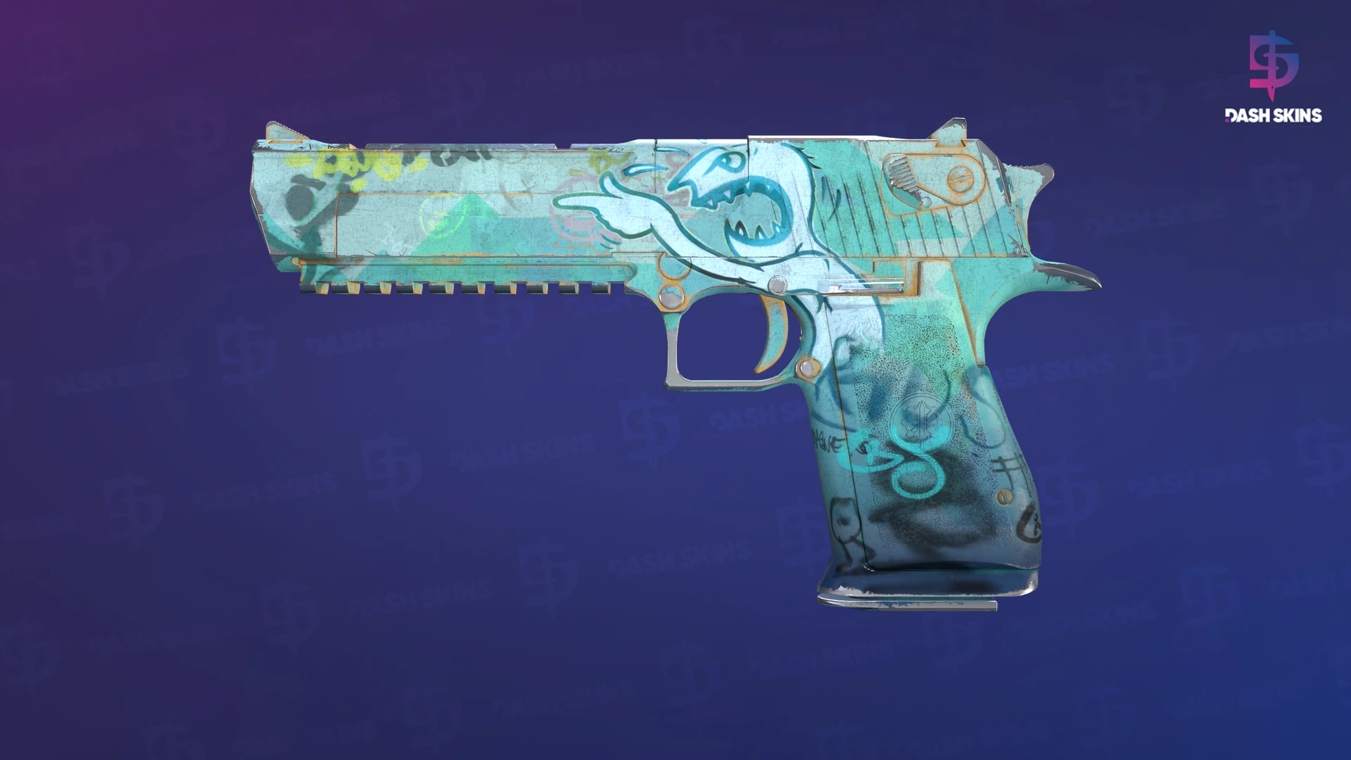 Desert Eagle | Tilted (Well-Worn) Screenshot Playside
