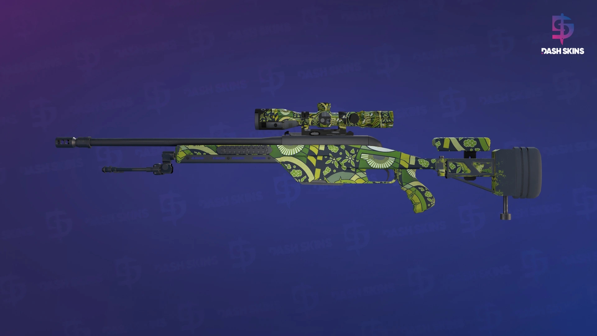 SSG 08 | Spring Twilly (Minimal Wear) Screenshot Playside