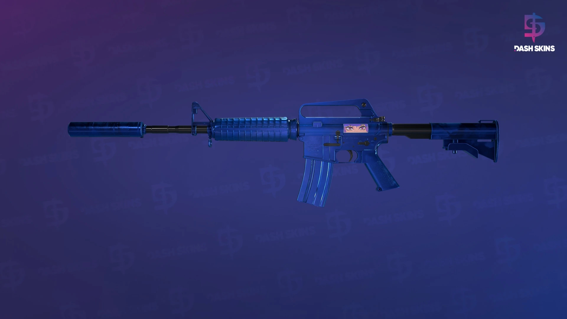 M4A1-S | Blue Phosphor (Factory New) Screenshot Playside