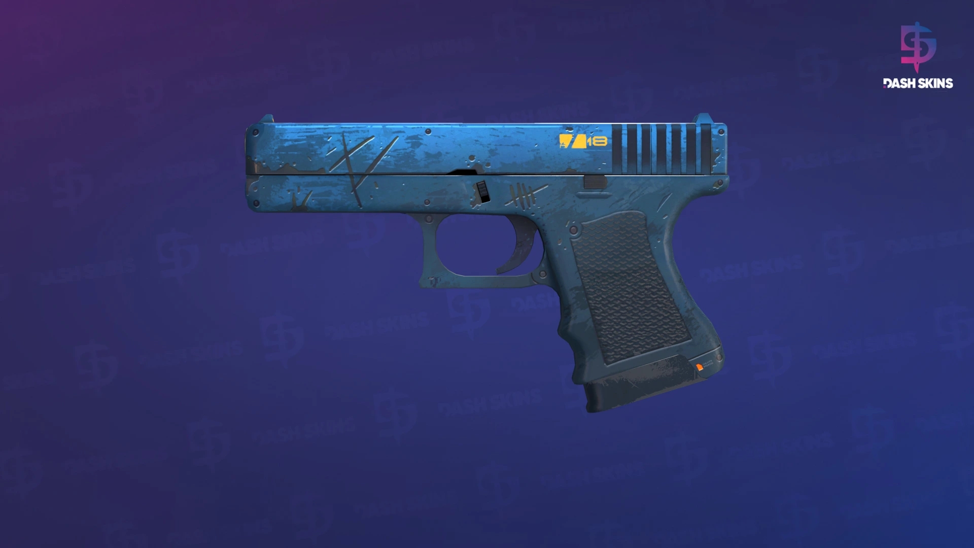 Glock-18 | Off World (Minimal Wear) Screenshot Playside