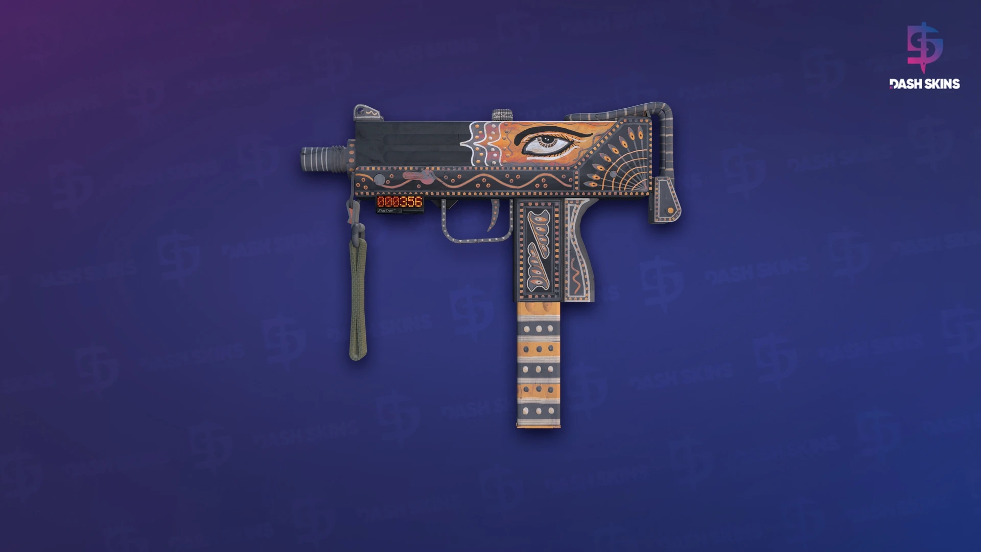 StatTrak™ MAC-10 | Rangeen (Minimal Wear) Screenshot Playside