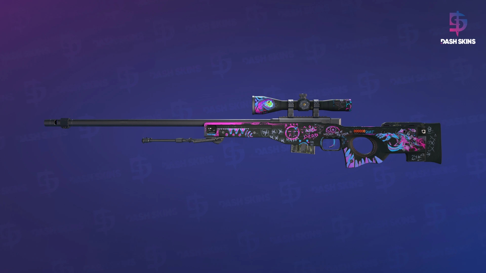 StatTrak™ AWP | Fever Dream (Minimal Wear) Screenshot Playside