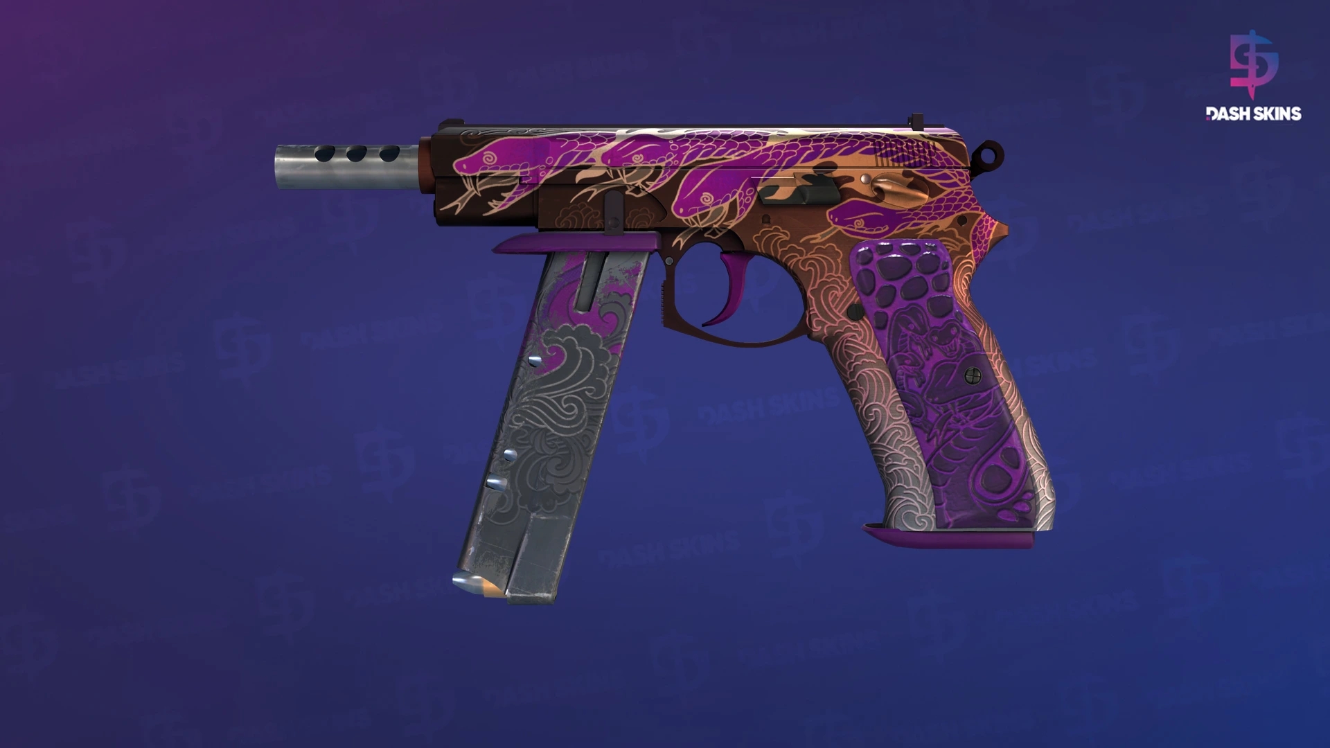 CZ75-Auto | Xiangliu (Minimal Wear) Screenshot Playside