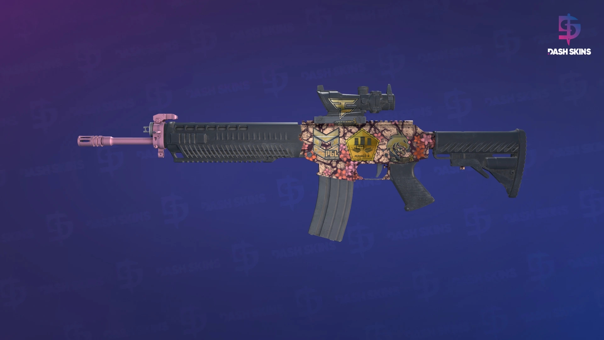 Souvenir SG 553 | Desert Blossom (Factory New) Screenshot Playside