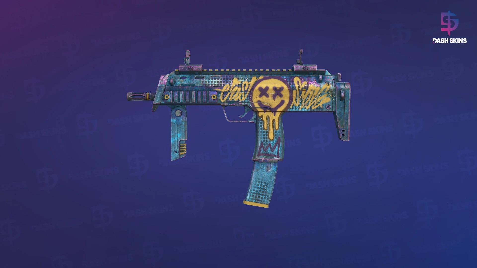 MP7 | Just Smile (Factory New) Screenshot Playside