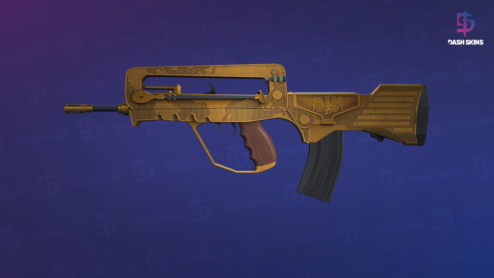 FAMAS | Commemoration (Field-Tested) Screenshot Playside