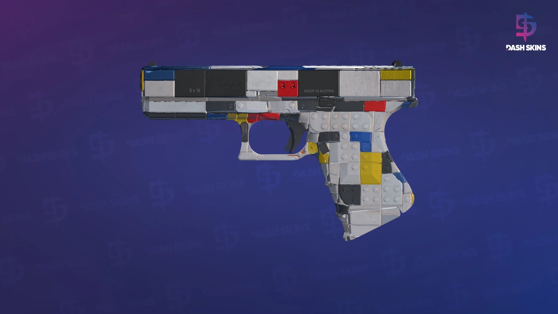 Glock-18 | Block-18 (Minimal Wear) Screenshot Playside
