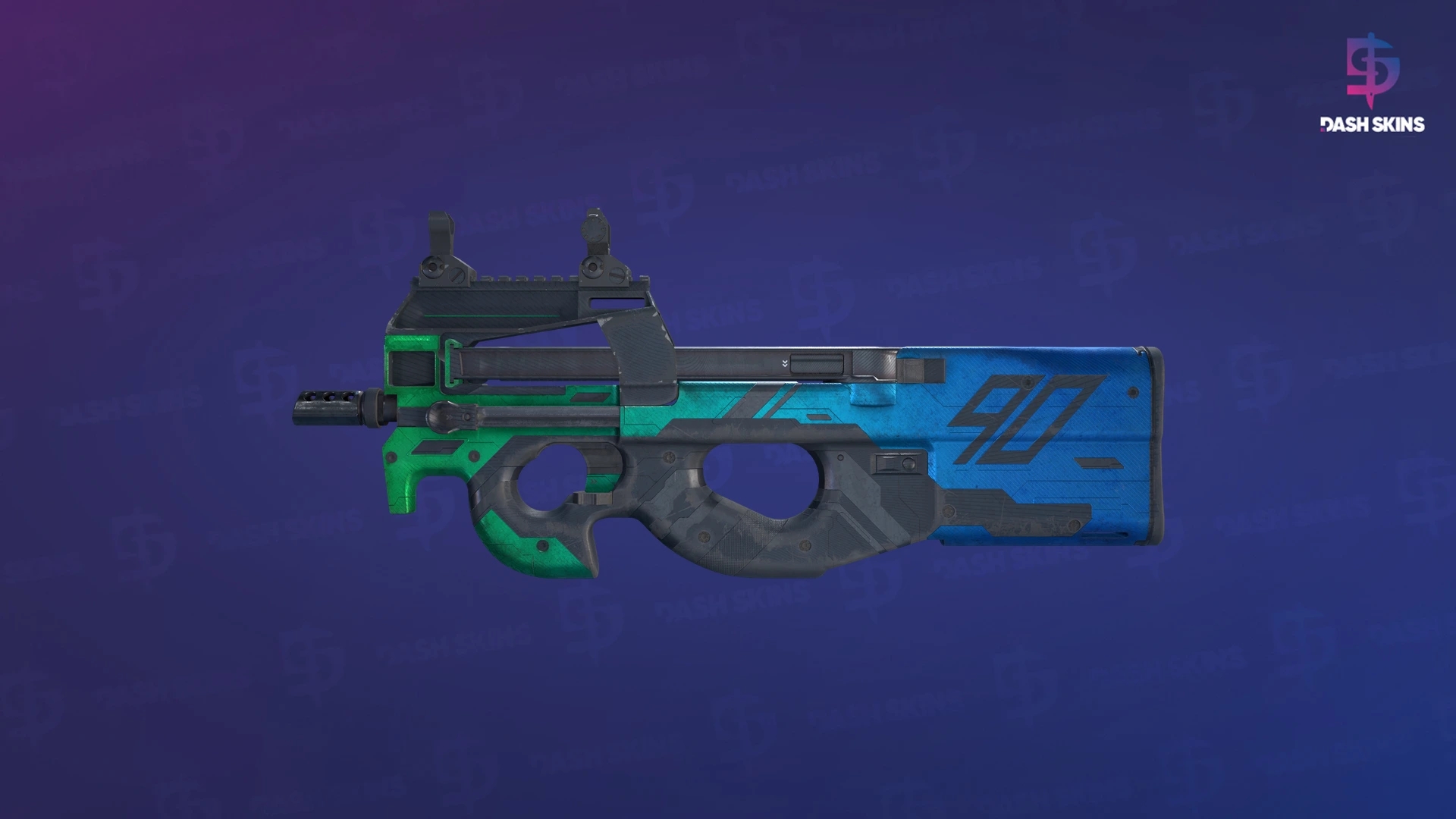 P90 | Wave Breaker (Field-Tested) Screenshot Playside