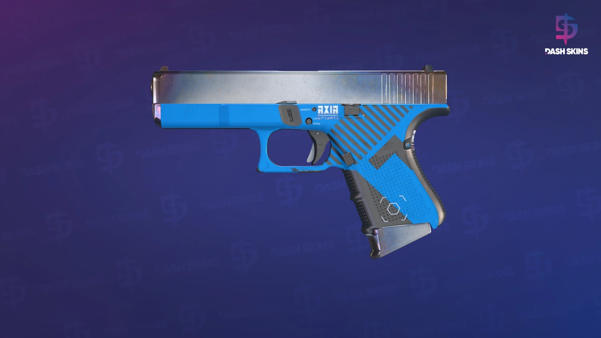 Glock-18 | AXIA (Minimal Wear) Screenshot Playside
