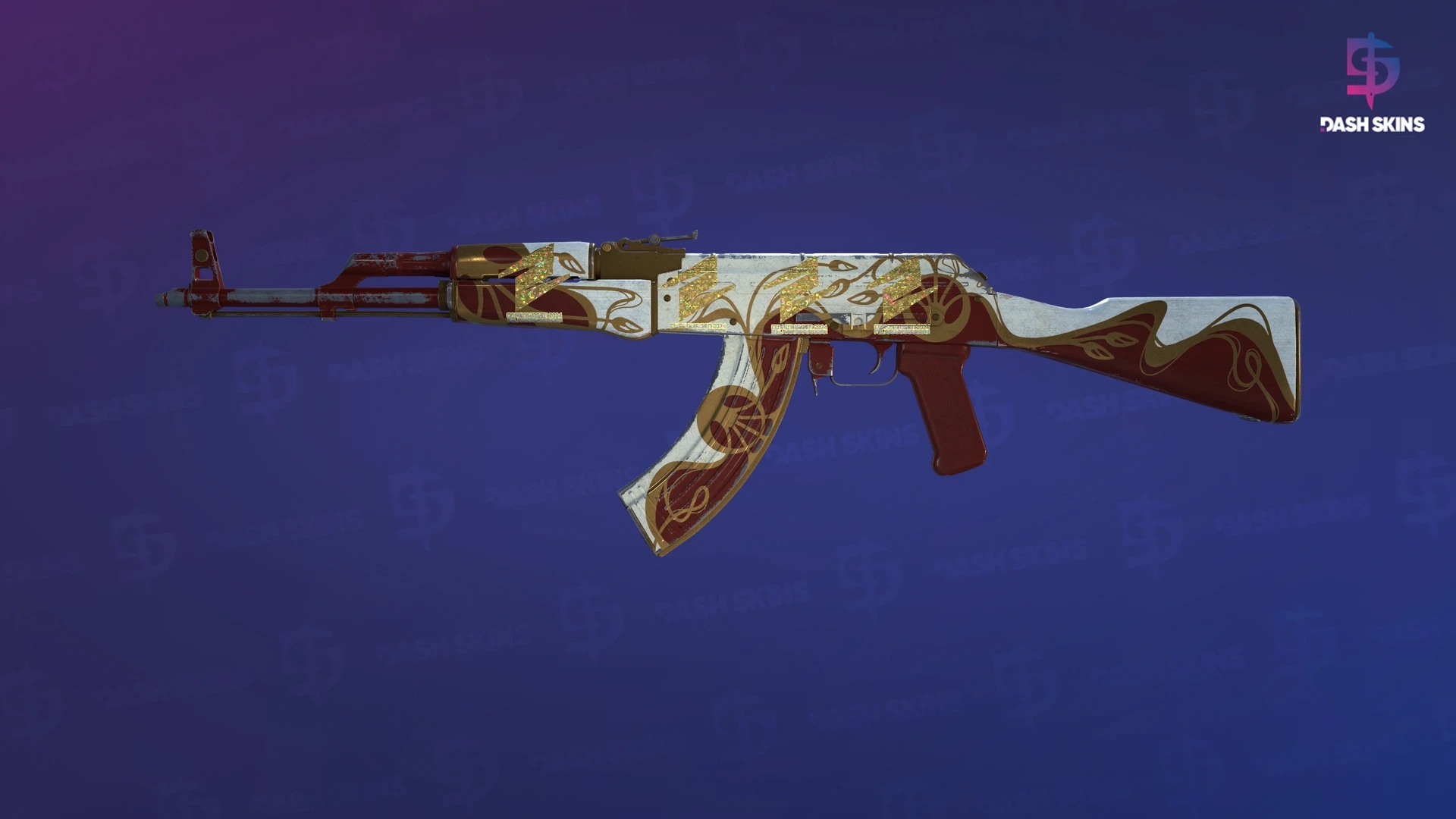 AK-47 | Nouveau Rouge (Well-Worn) Screenshot Playside