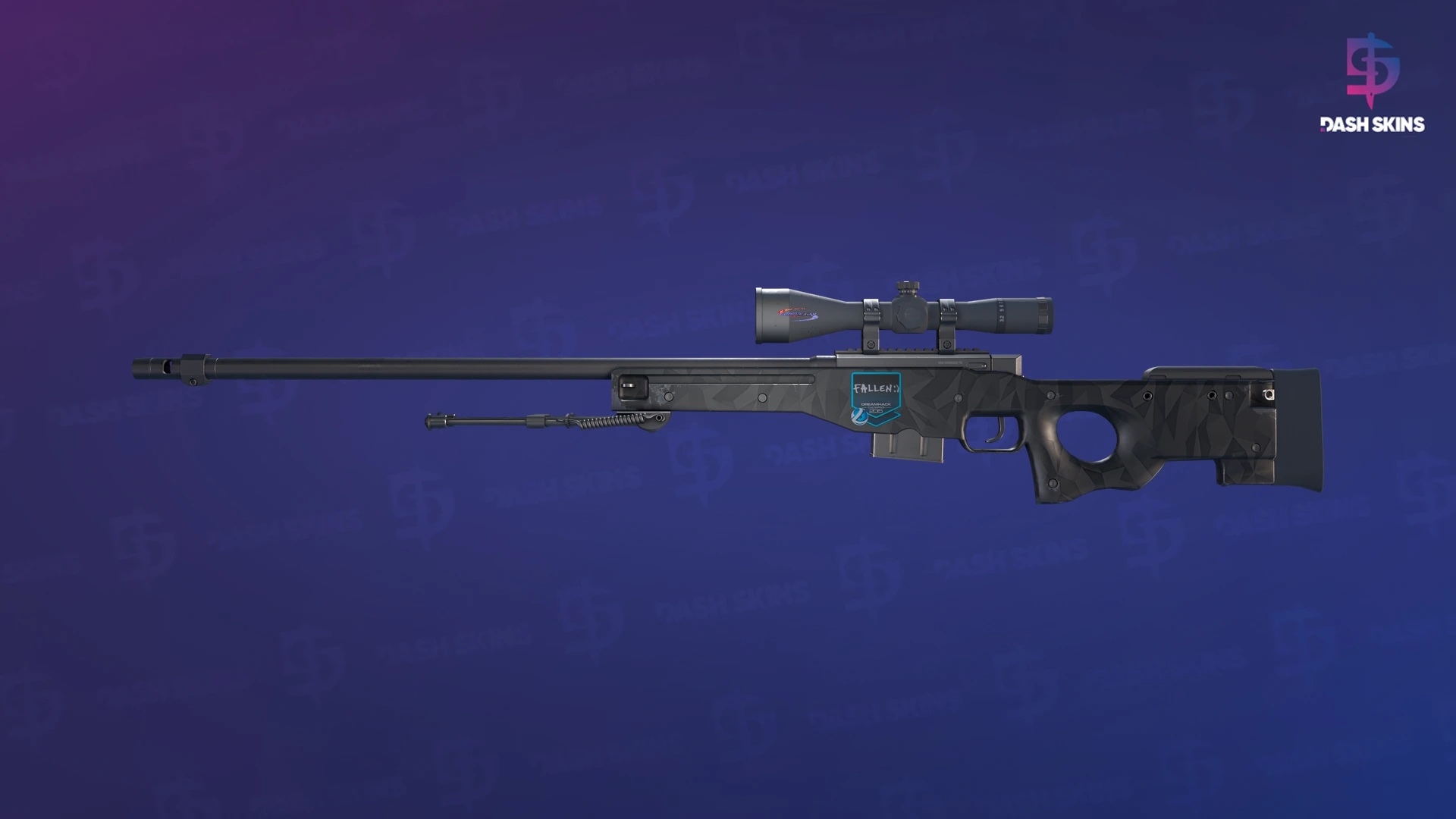 AWP | Graphite (Minimal Wear) Screenshot Playside