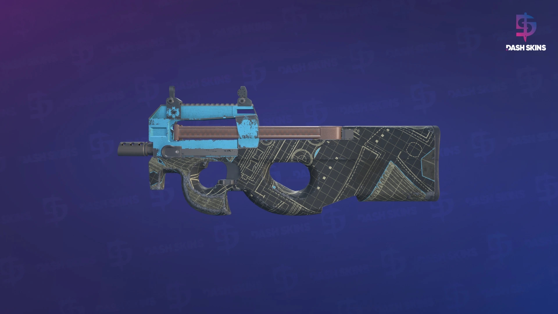 P90 | Facility Negative (Field-Tested) Screenshot Playside