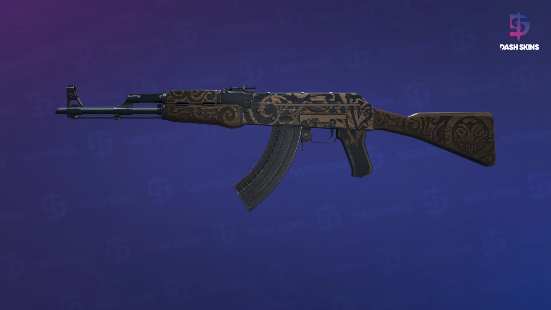 AK-47 | Uncharted (Factory New) Screenshot Playside
