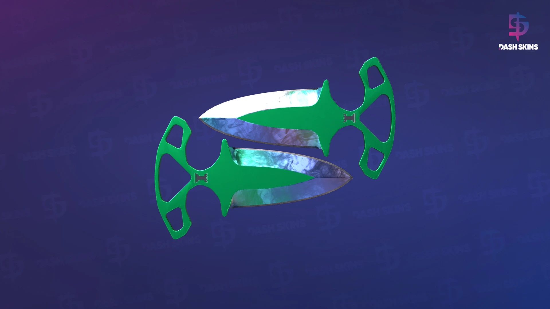 ★ Shadow Daggers | Gamma Doppler (Factory New) - Phase 1 Screenshot Playside