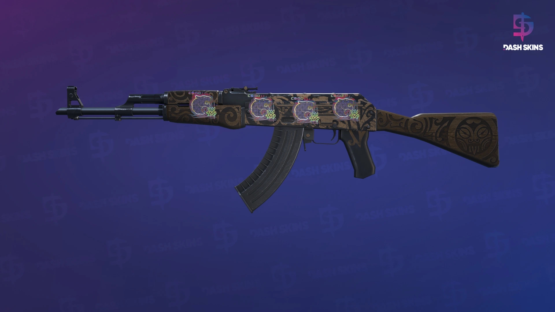 AK-47 | Uncharted (Factory New) Screenshot Playside