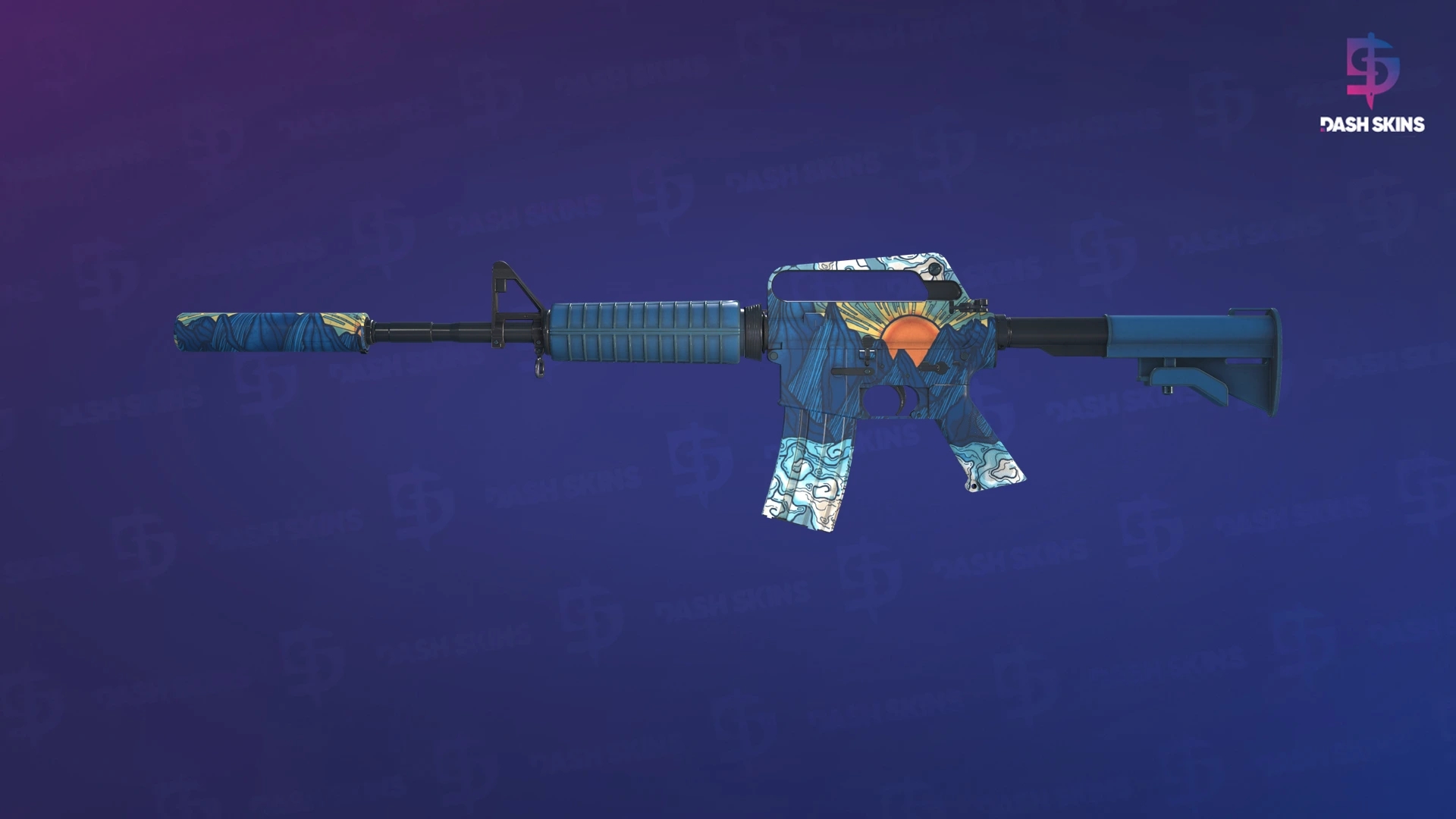 M4A1-S | Solitude (Minimal Wear) Screenshot Playside
